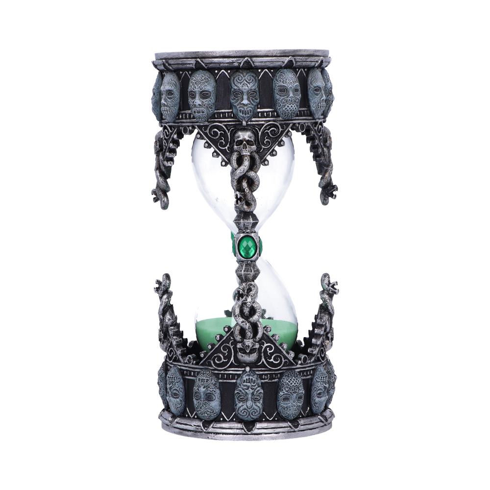 Harry Potter - Death Eater Sand Timer in Metallic Silver Sand Timer - Tophatter Daily Deals