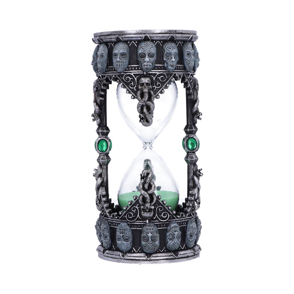 Harry Potter - Death Eater Sand Timer in Metallic Silver Sand Timer - Tophatter Daily Deals