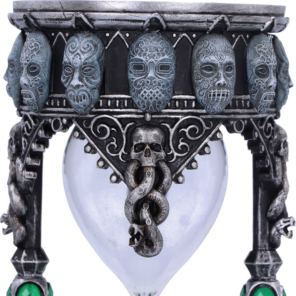 Harry Potter - Death Eater Sand Timer in Metallic Silver Sand Timer - Tophatter Daily Deals