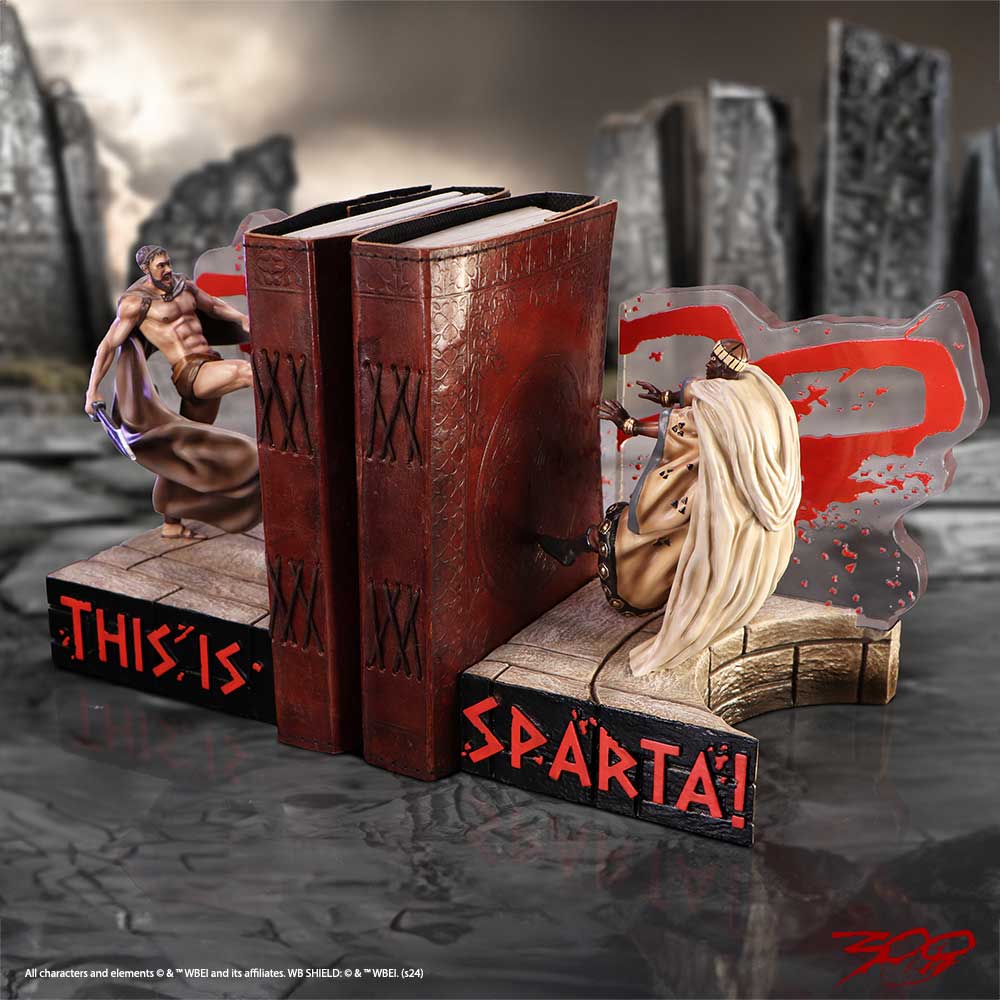 300 'This Is Sparta' Bookends 24cm Collectible Merchandise - Tophatter Daily Deals