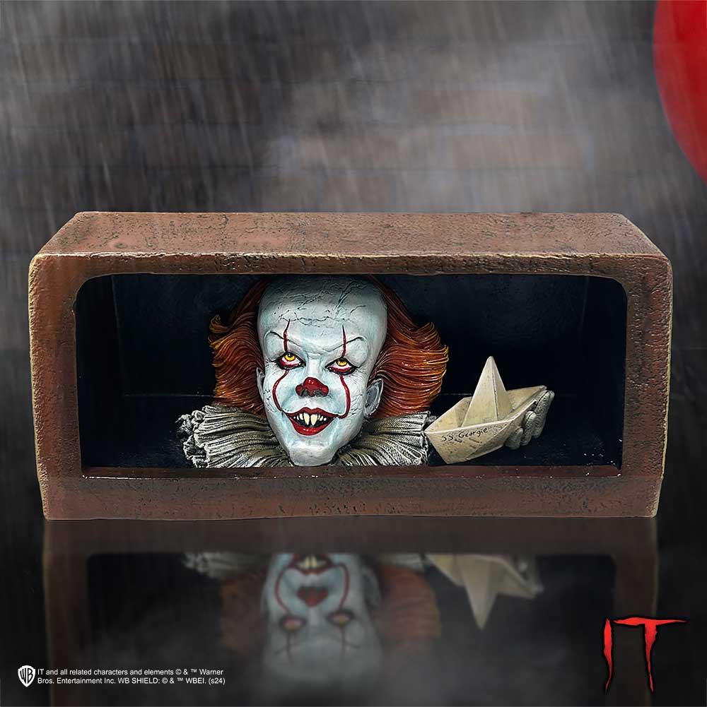 IT - Pennywise Clown Drain Figurine Collectible Figure - Tophatter Daily Deals