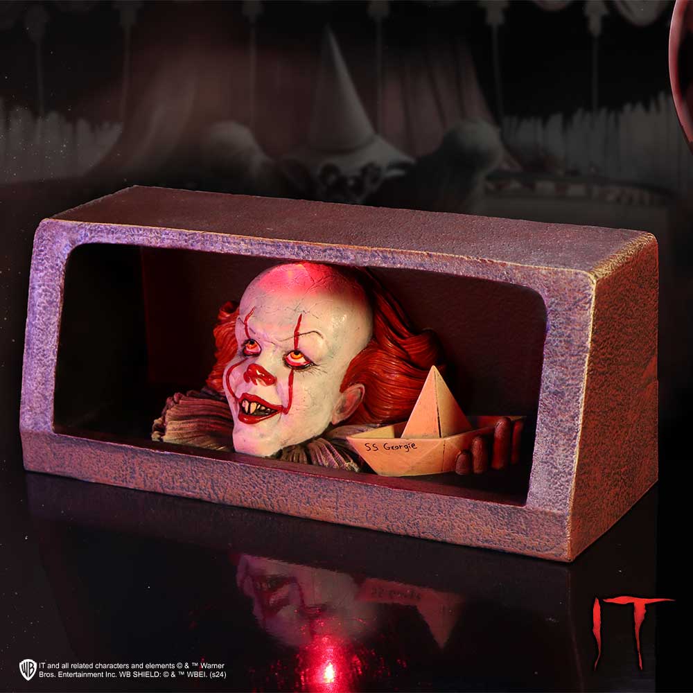 IT - Pennywise Clown Drain Figurine Collectible Figure - Tophatter Daily Deals