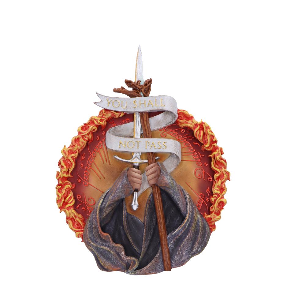 The Lord of the Rings – “You Shall Not Pass” Wall Plaque Wall Plaque - Tophatter Daily Deals