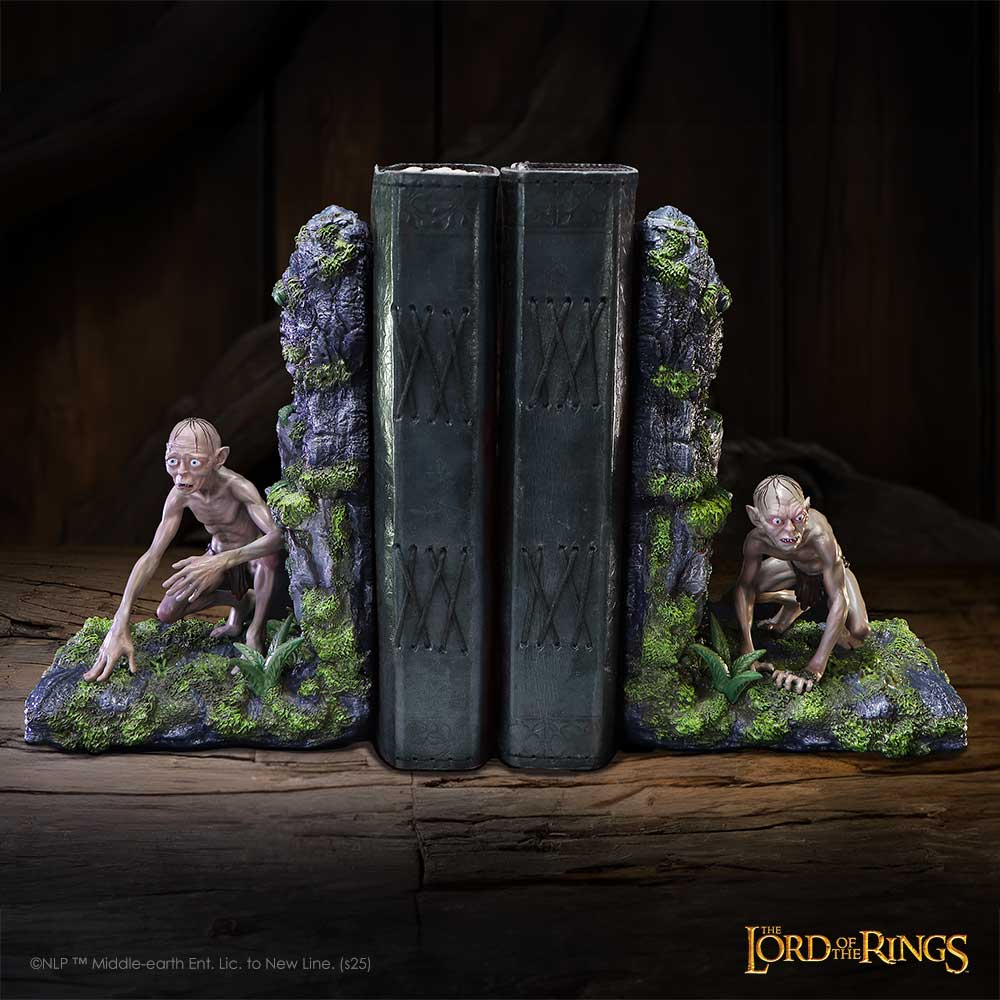 Lord of the Rings Gollum & Smeagol Bookends Collectible Merchandise - Tophatter Daily Deals