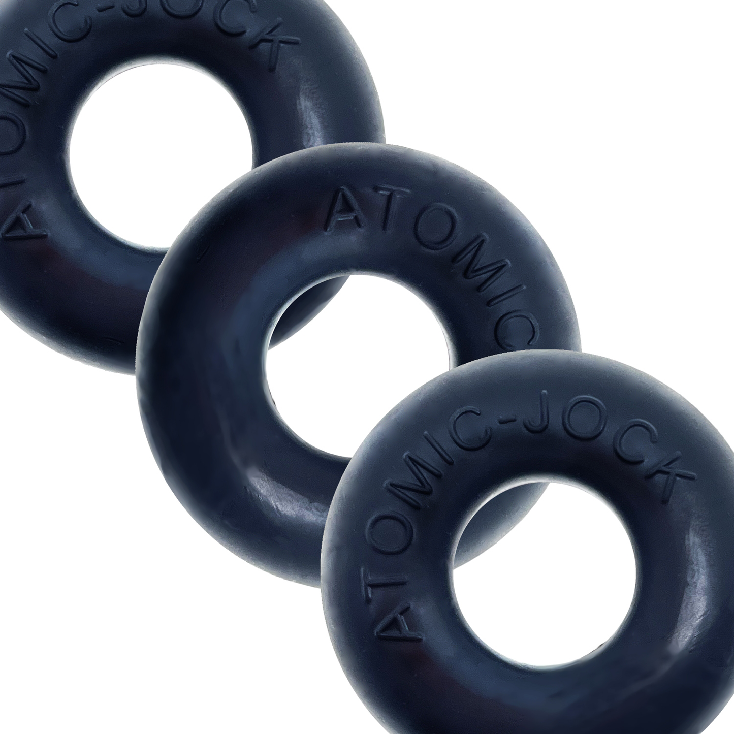 Oxballs Ringer 3-Pack (Night Black) – Silicone Cockring Set > Cock Ring > Sets - Tophatter Daily Deals