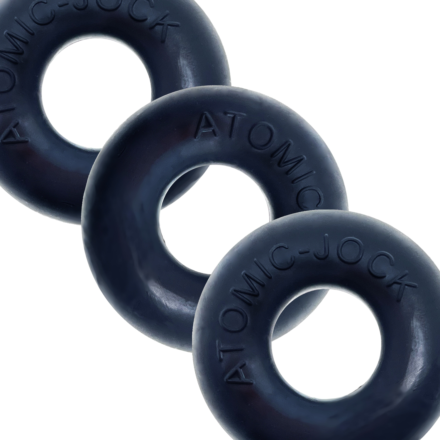 Oxballs Ringer 3-Pack (Night Black) – Silicone Cockring Set > Cock Ring > Sets - Tophatter Daily Deals