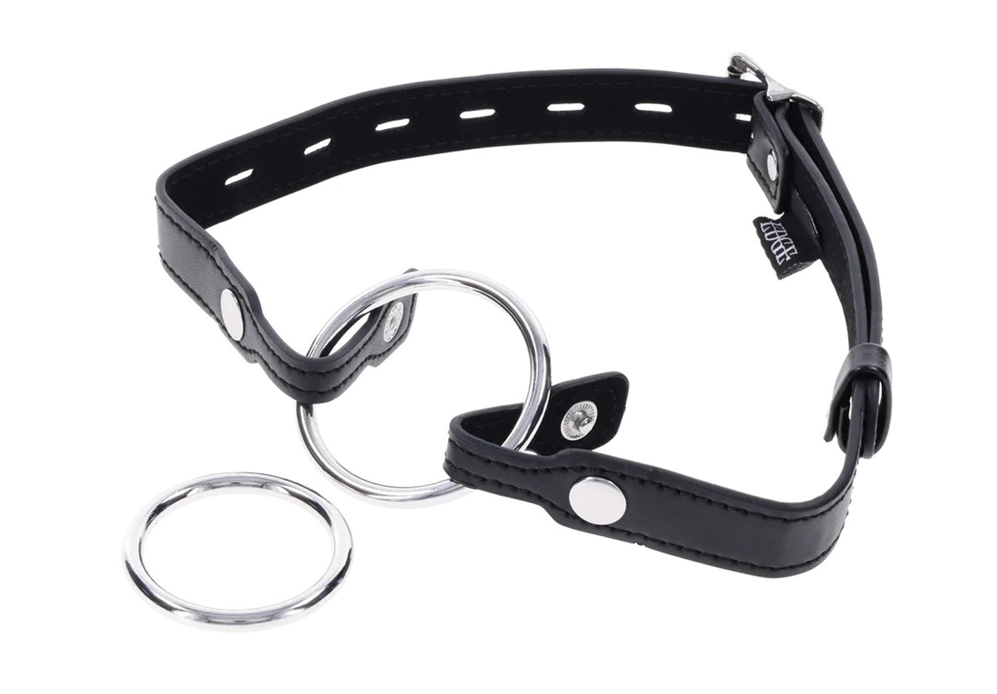 EDGE Interchangeable Ring Gag 3.5cm & 5.1cm Mouth Gag Restraint > Bondage Gear > Gags and Bits - Tophatter Daily Deals