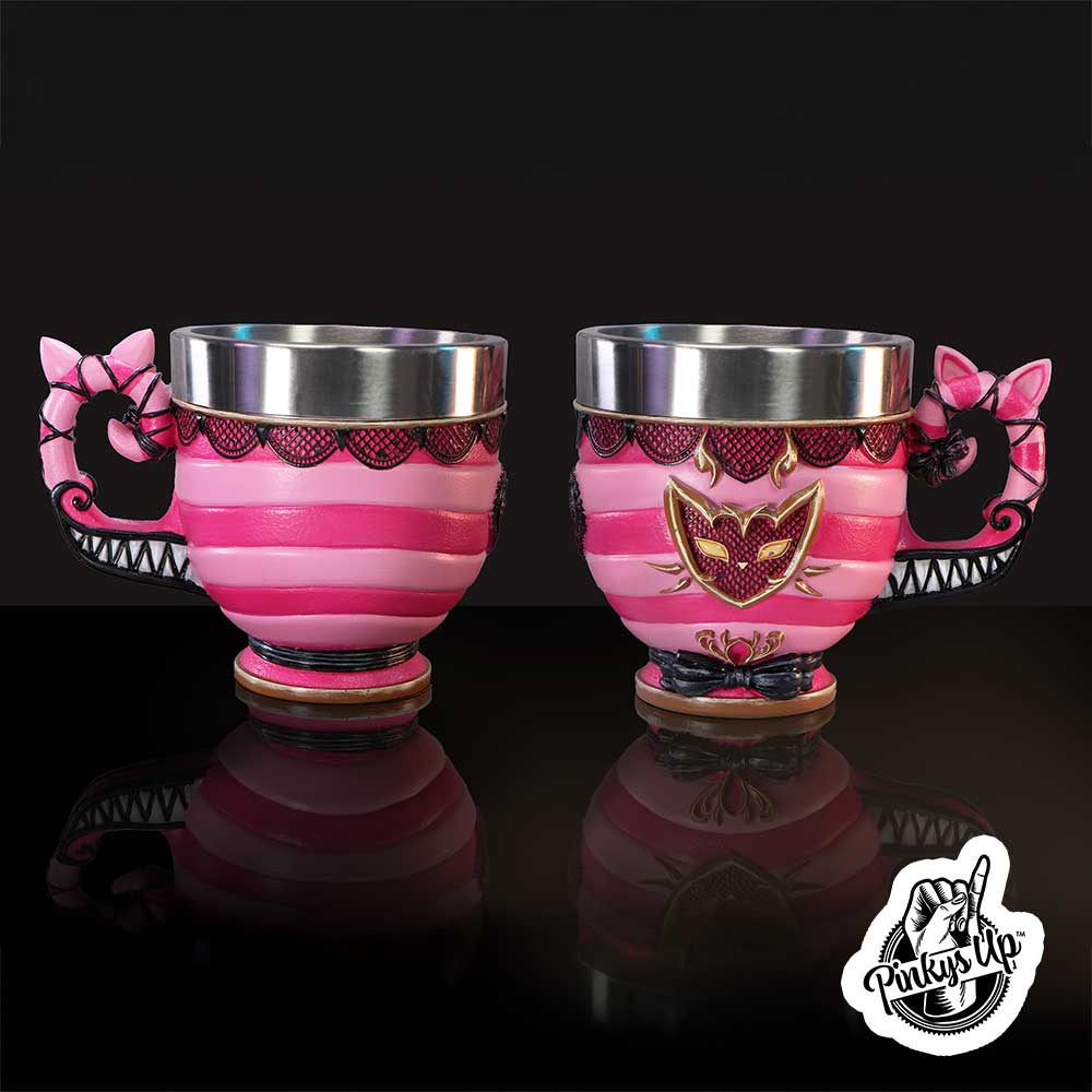 Pinkys Up - Cheshire Cat Collectible Tea Cup