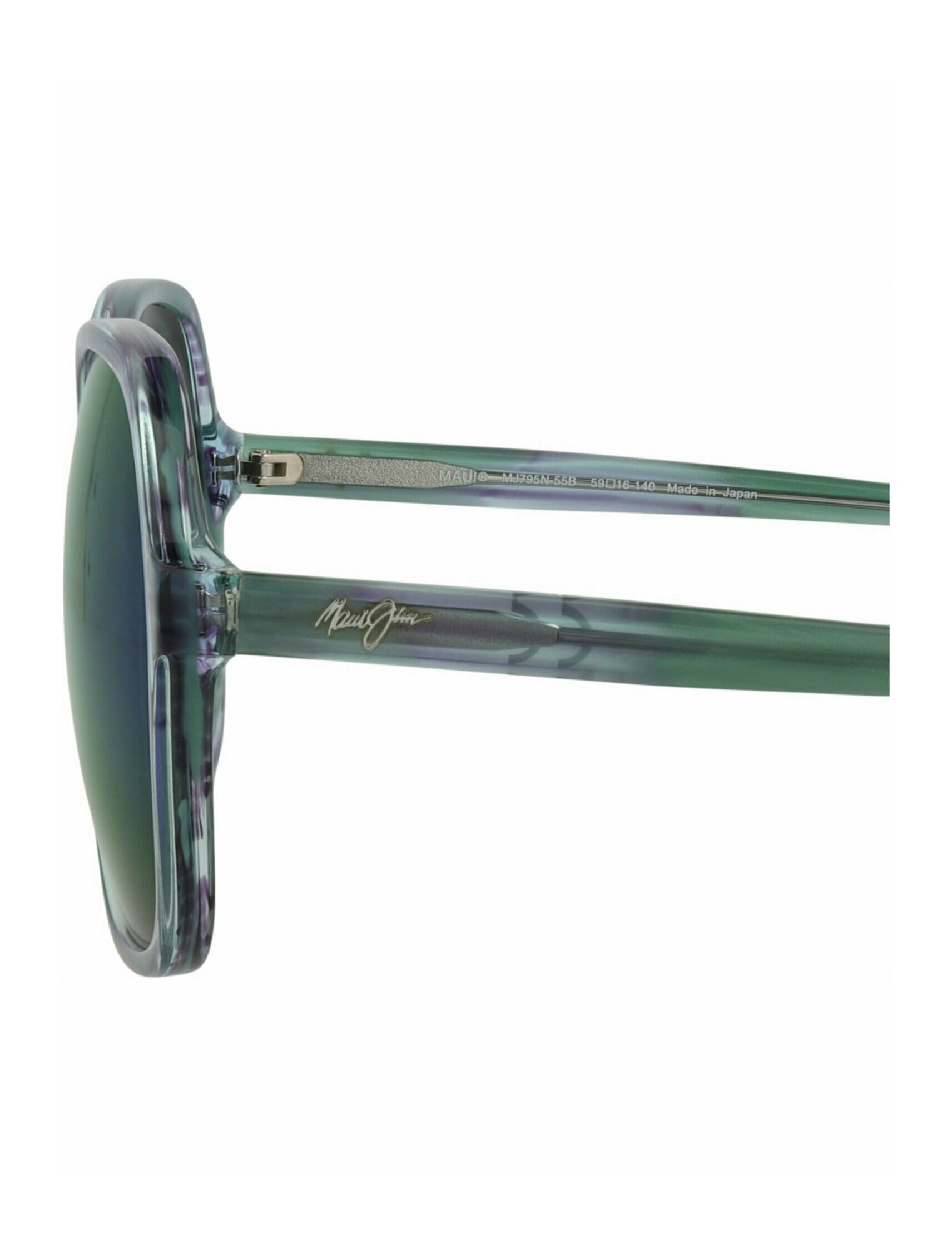 Maui Jim Round-Frame Acetate Sunglasses Sunglasses - Tophatter Daily Deals