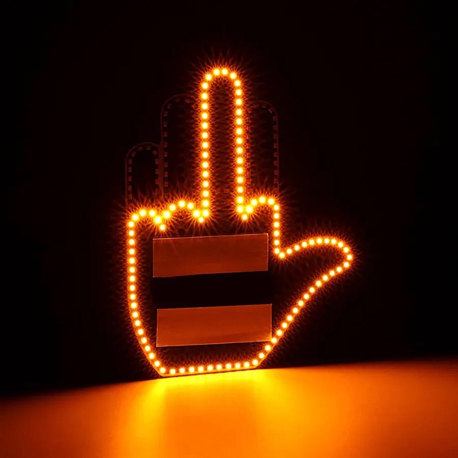Hand Sign Car Led - Tophatter Daily Deals