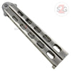 Jaguar HEAVY Butterfly Knife Big FAT Balisong - Chrome Knife-Balisong - Tophatter Daily Deals