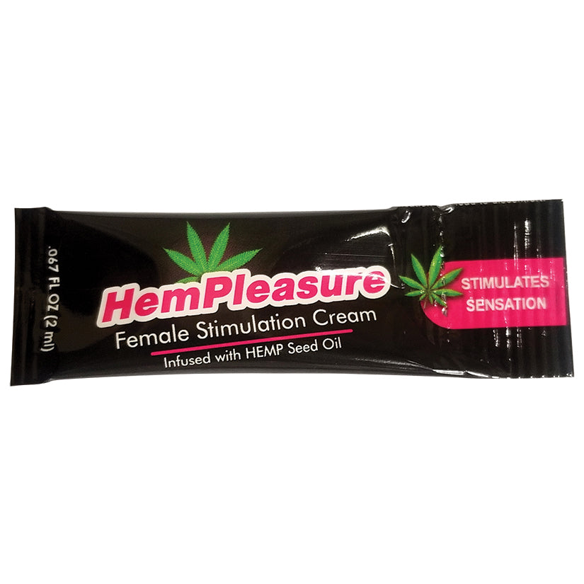 HemPleasure Female Stimulation Cream Foil 2ml - Tophatter Daily Deals