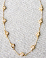 Mini Flower Necklace Necklaces - Tophatter Daily Deals
