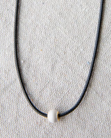 Pearl and Cord Necklace Necklaces - Tophatter Daily Deals