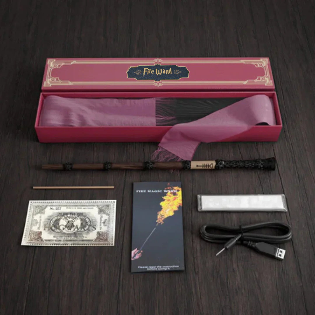 Harry Potter Wand That Shoots Fire Dumbeldore Wand Replica - Tophatter Daily Deals