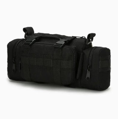 Nylon Outdoor Crossbody Bag Black - Tophatter Daily Deals