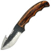 Barracuda Full Tang Gut Hook Outdoor Hunting Knife Knives - Tophatter Daily Deals