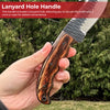 Barracuda Full Tang Gut Hook Outdoor Hunting Knife Knives - Tophatter Daily Deals
