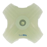 Style Stix 16mm Clear with Glow Self Standing Cane Base Large Cane Tips - Tophatter Daily Deals