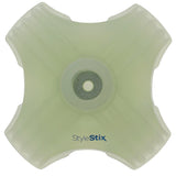 Style Stix 18mm Clear with Glow Self Standing Cane Base Large Cane Tips - Tophatter Daily Deals