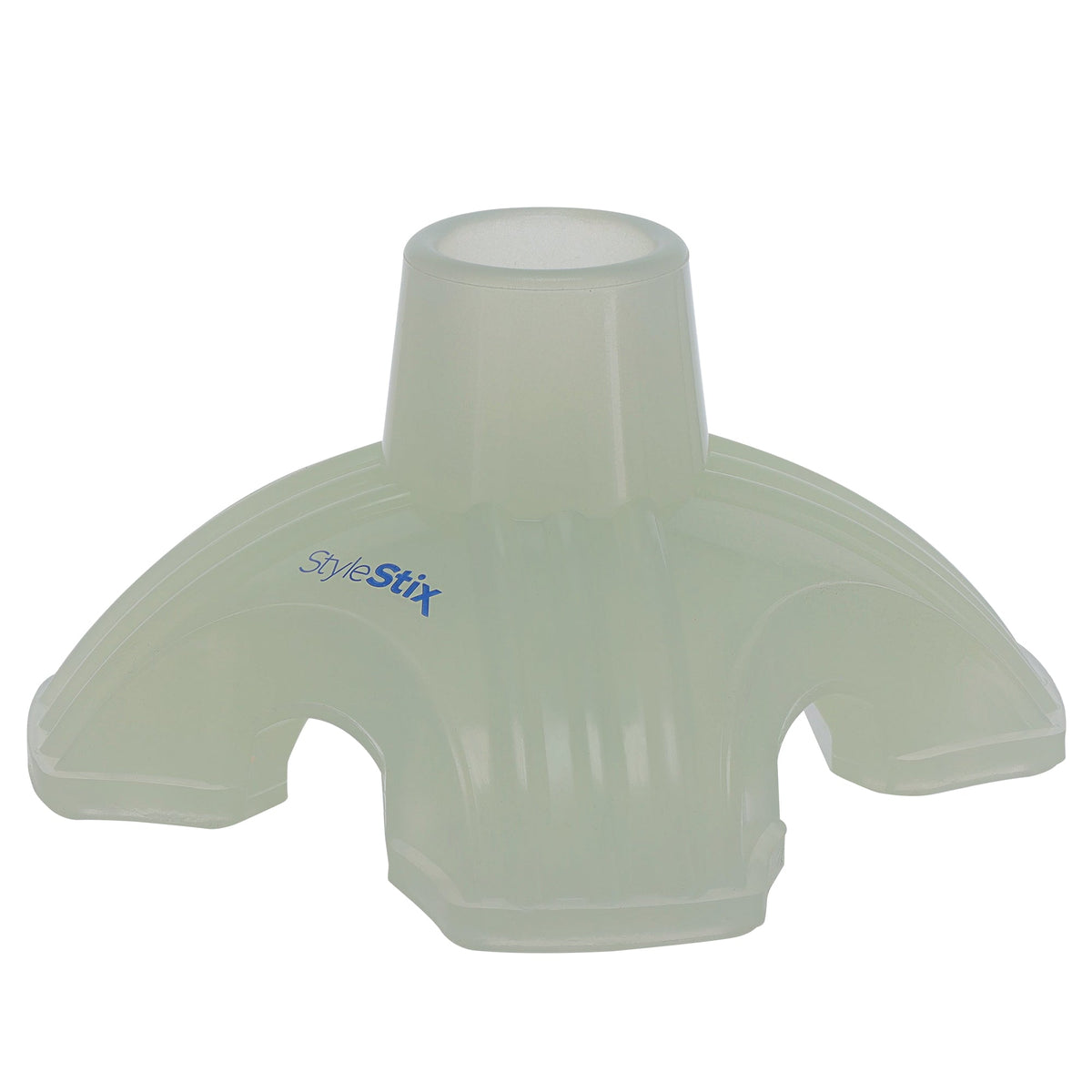 Add a Style Stix Glow 25mm Clear Self Standing Cane Base Large Cane Tips - Tophatter Daily Deals