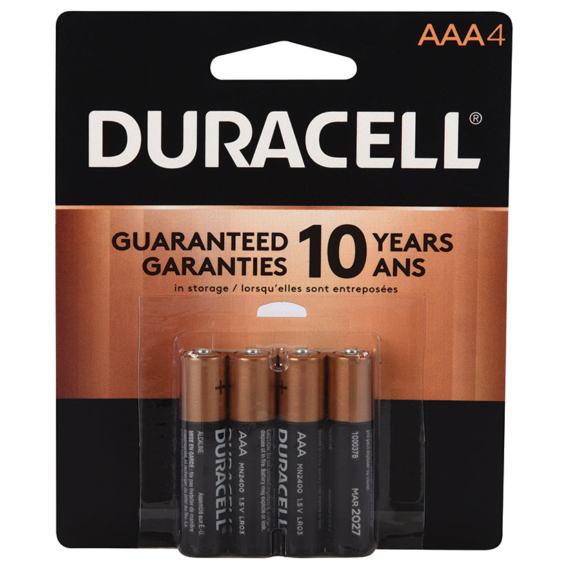 Duracell Batteries AAA (4pk) - Tophatter Daily Deals