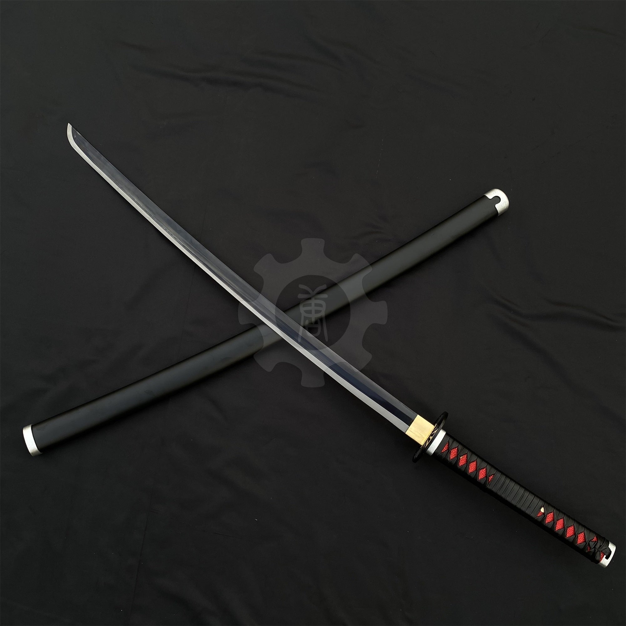 Tanjiro 2nd Nichirin Sword Katana 1045 Carbon Steel Version - Tophatter Daily Deals