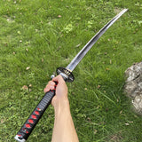 Tanjiro 2nd Nichirin Sword Katana 1045 Carbon Steel Version - Tophatter Daily Deals