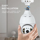 360 Degree 1080p Light Bulb Camera. - Tophatter Daily Deals