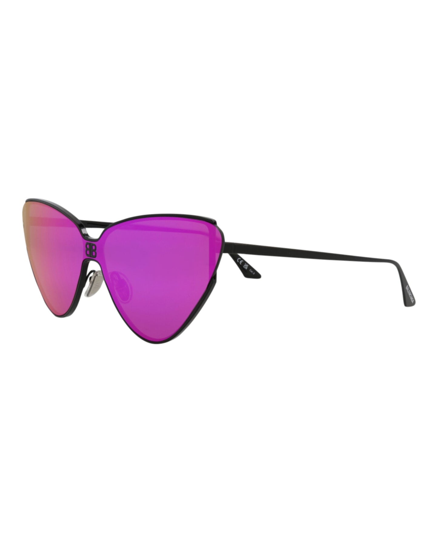 Balenciaga Cat Eye-Frame Metal Sunglasses Sunglasses - Tophatter Daily Deals