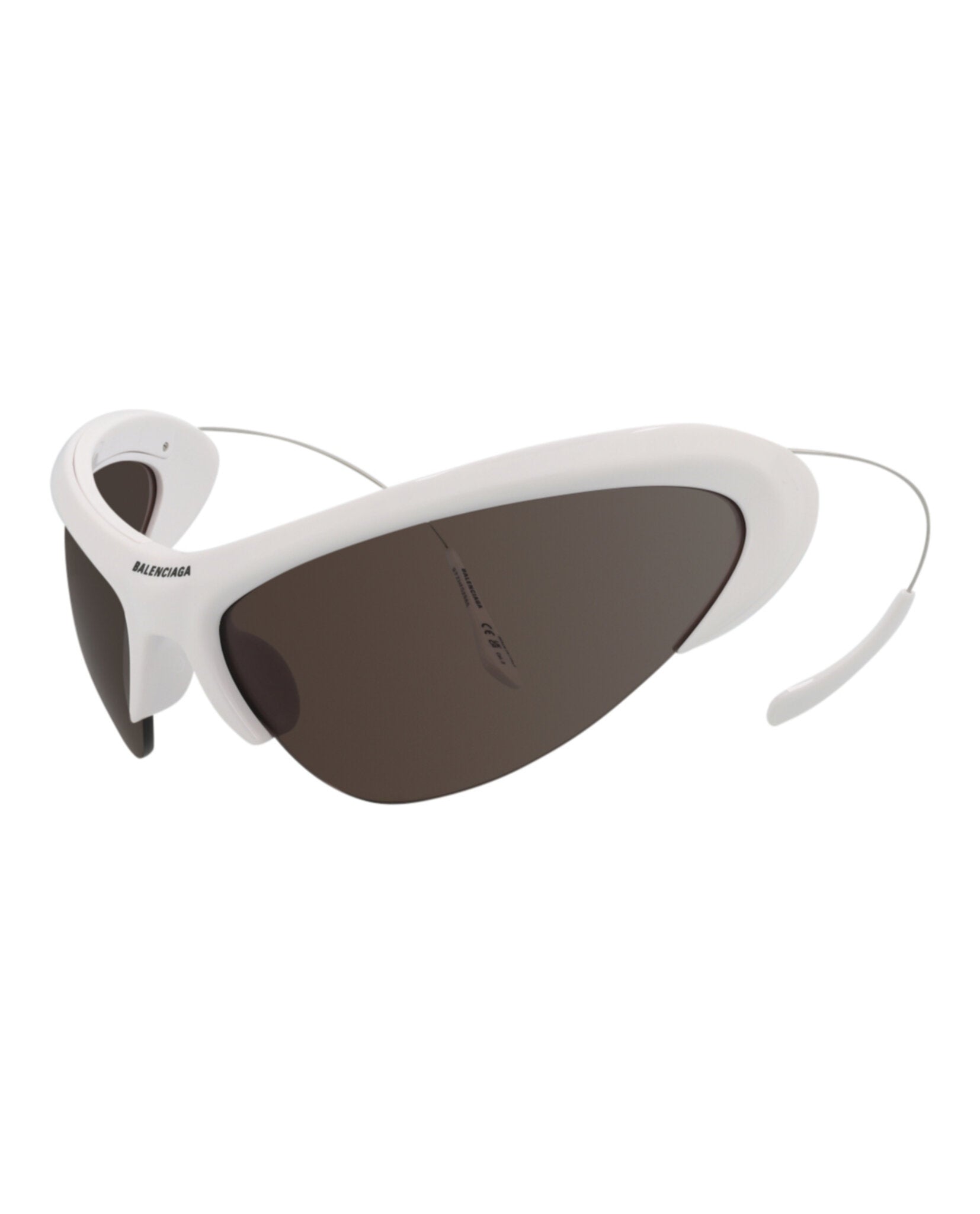 Balenciaga Shield-Frame Bio Injection Sunglasses Sunglasses - Tophatter Daily Deals