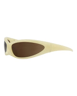 Balenciaga Shield-Frame Bio Injection Sunglasses Sunglasses - Tophatter Daily Deals