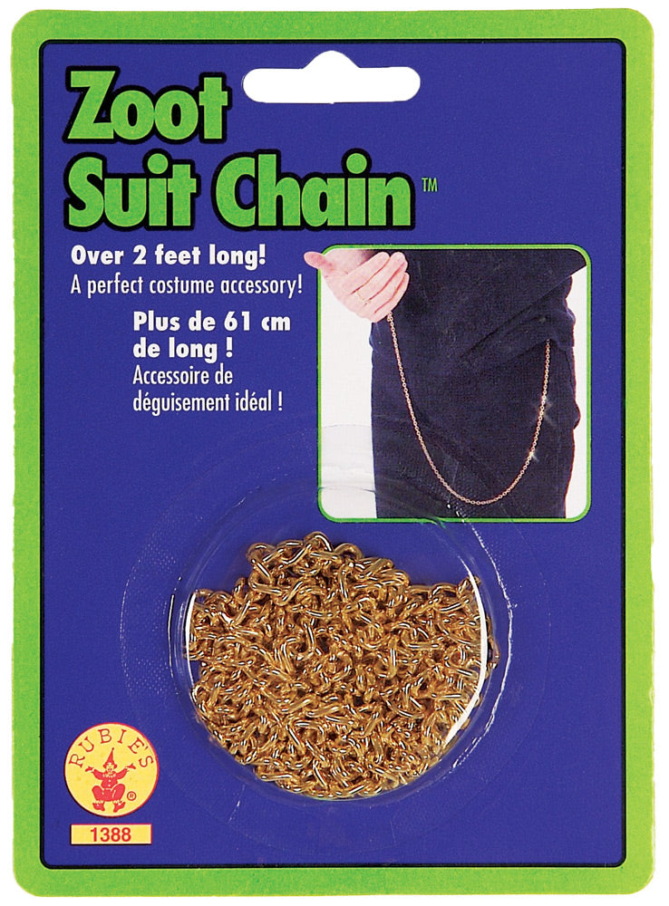 Zoot Suit Chain Gold Costume Accessories - Tophatter Daily Deals