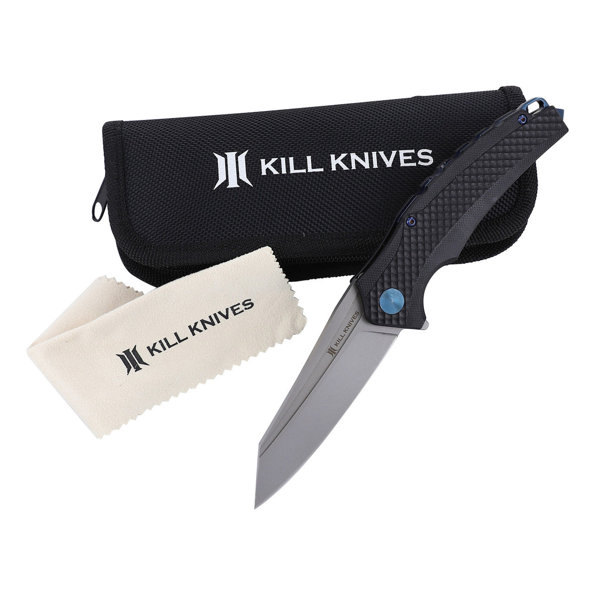 Tranquilize Ball Bearing Spring Assisted D2 Blade G10 Handle Pocket Knife - TOPHATTER'S ARMORY DEALS Collectible Weapons - Tophatter Daily Deals
