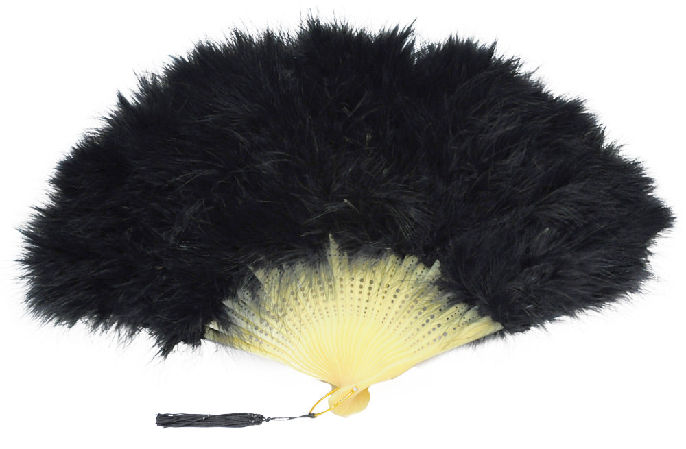 Marabou Feather Fan Costume Accessories - Tophatter Daily Deals