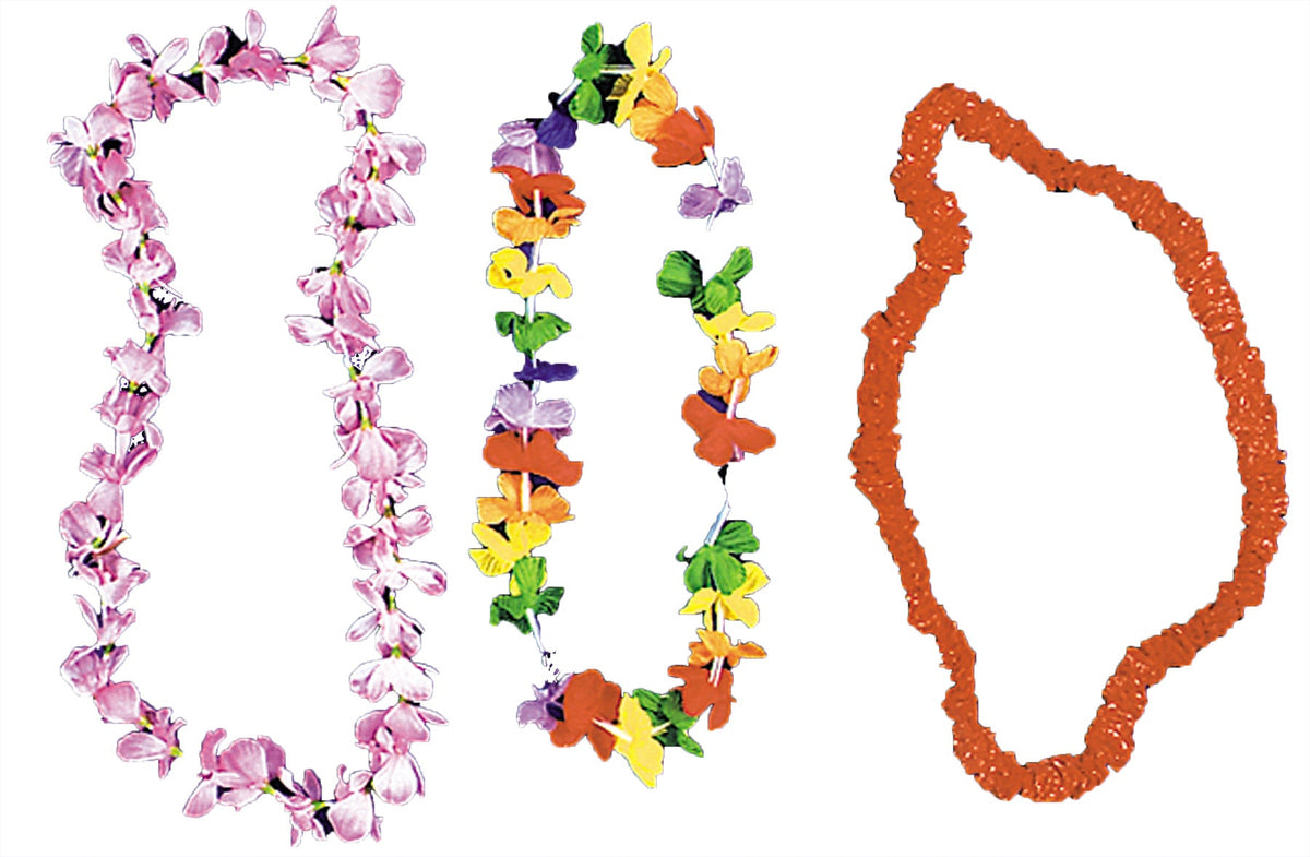 Lei Silk Flower Deluxe Costume Accessories - Tophatter Daily Deals