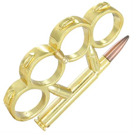 Ammunition Cartridge Rifleman Bullet Knuckle Knife - Tophatter's Army Products & Self Defense Collectible Weapons - Tophatter Daily Deals