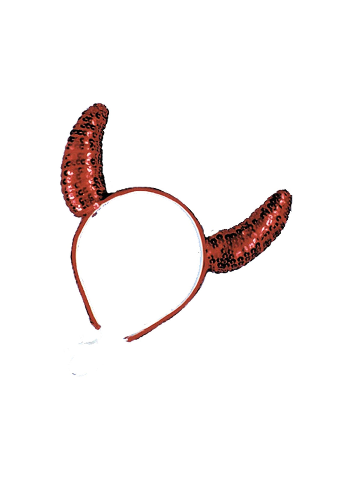 Devil Horns Red Sequin Costume Accessories - Tophatter Daily Deals