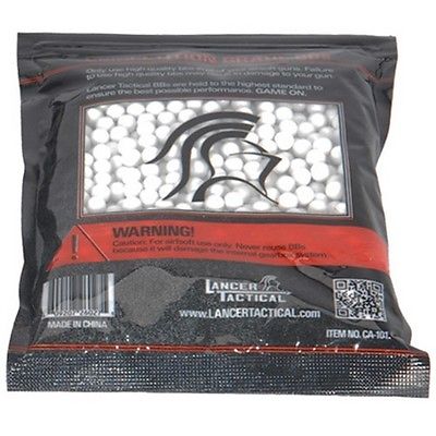 Lancer Tactical .20g Airsoft BBs Seamless Ammo - 1000 Round Airsoft-BBs - Tophatter Daily Deals