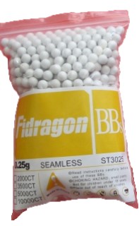 Airsoft BBs .25g Seamless Competition Grade Ammo - 1000 Round Airsoft-BBs - Tophatter Daily Deals