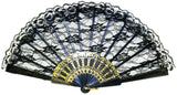 9" Lace Fan Costume Accessories - Tophatter Daily Deals