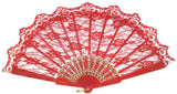 9" Lace Fan Costume Accessories - Tophatter Daily Deals
