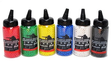 HFC 1000 Round .12g Bottle Airsoft BBs 6mm Best Quality - Taiwan Airsoft-BBs - Tophatter Daily Deals