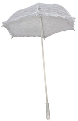 33" Lace Parasol With Ruffle Costume Accessories - Tophatter Daily Deals