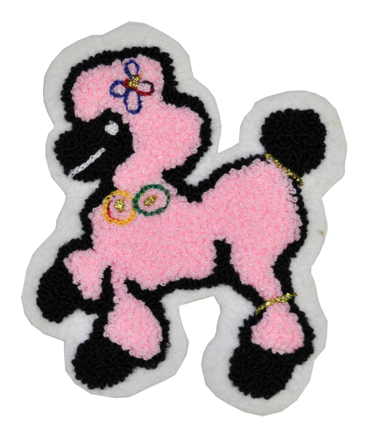4" Chenille Poodle Patch Costume Accessories - Tophatter Daily Deals