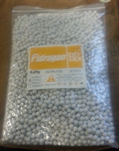 Airsoft BBs .25g Seamless Competition Grade Ammo - 3500 Round Airsoft-BBs - Tophatter Daily Deals