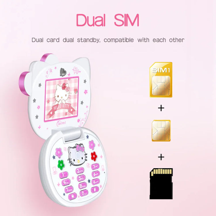 Hello Kitty Flip Phone - Tophatter Daily Deals