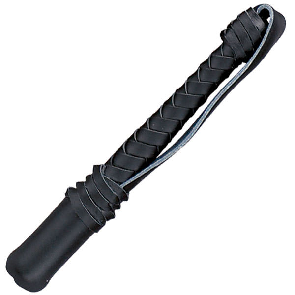 14 oz. Black Self Defense Leather Billy Club SAP - Tophatter's Guns'N'Weapons Store - FREE SHIPPING Collectible Weapons - Tophatter Daily Deals