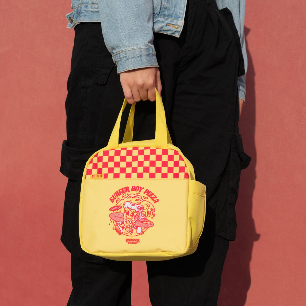 Stranger Things - Surfer Boy Pizza Lunch Bag Collectible Merchandise - Tophatter Daily Deals