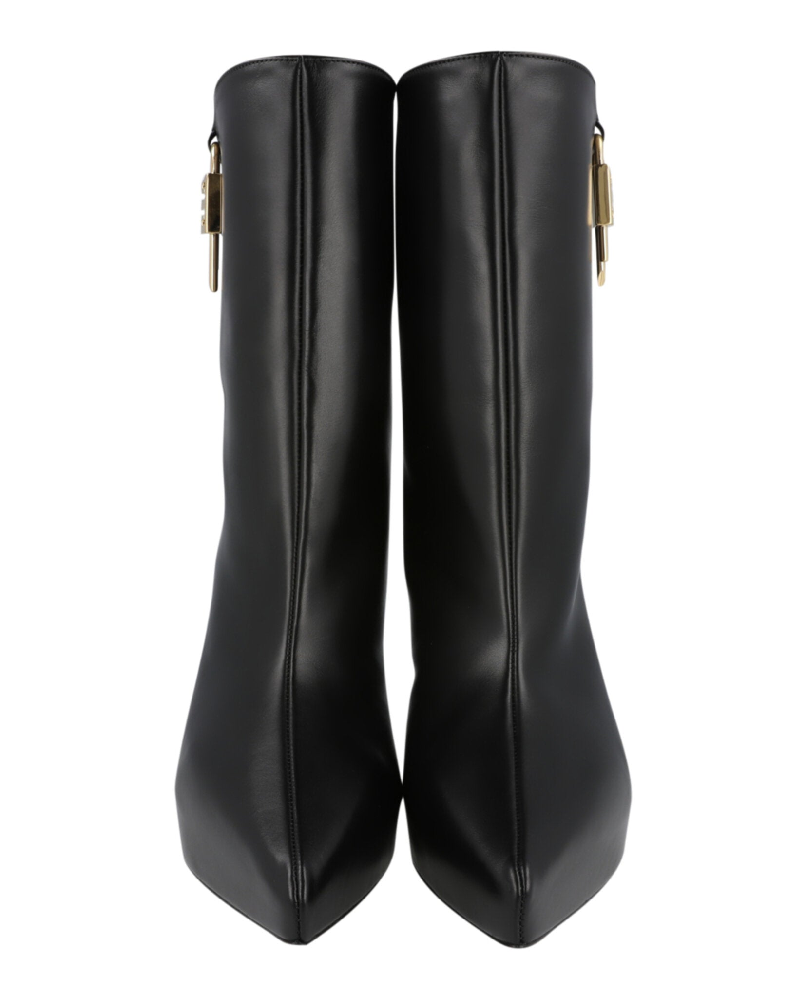 Givenchy G-Lock Leather Wedge Boots Footwear - Tophatter Daily Deals